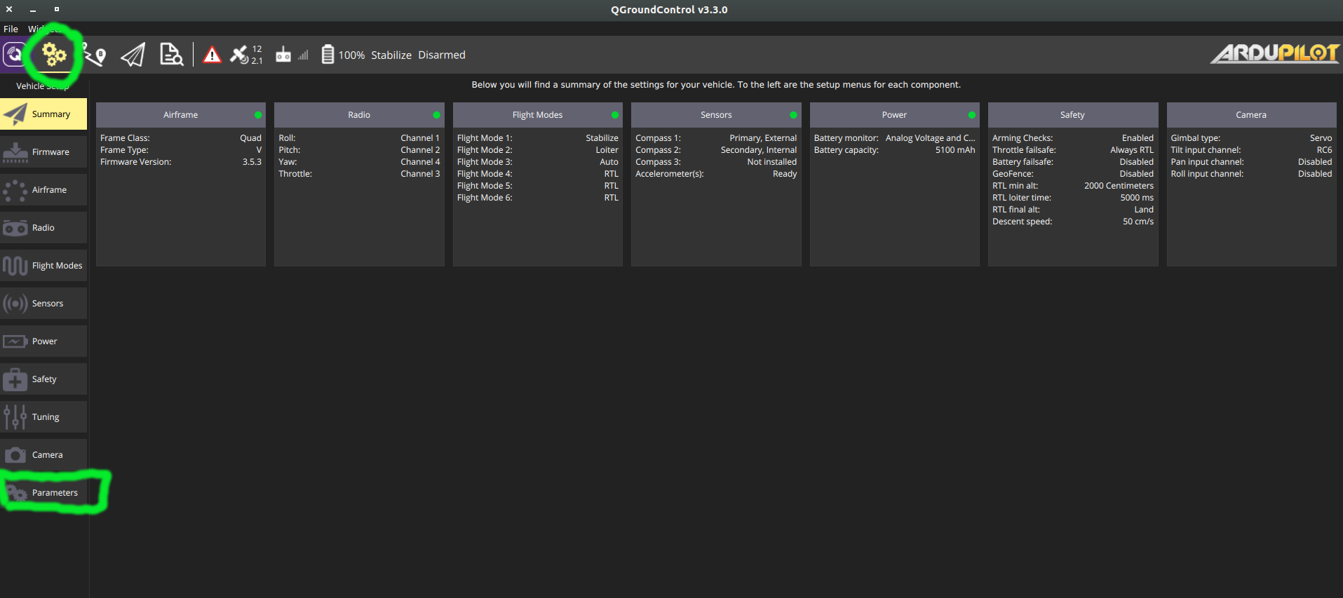 QGC screenshot
